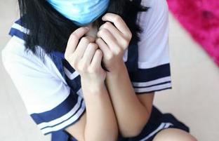 黑边蕾丝让人心痒,ROSI的资源还真不是盖的。