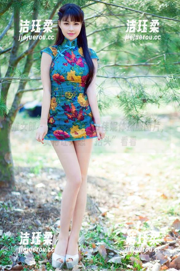 推女郎-Yu佳妮 推女郎 - 身姿摇曳,Yu佳妮体操服图片,美得让人想“抬头”看看
